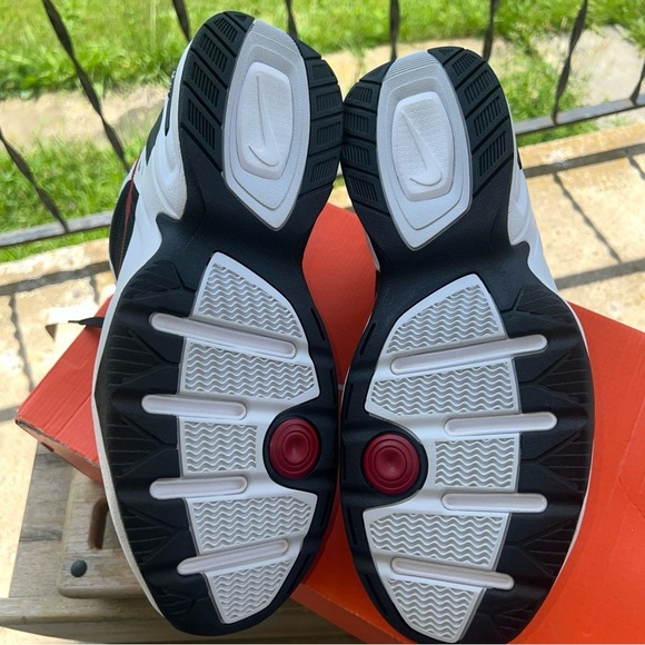 Nike Air Monarch IV Sneakers Red/White/Black Men's - Size 12EEEE - Picture 9 of 12